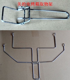 美的电烤箱 烤盘夹 取物夹 取物架 取烤架 取物支架 旋转烤叉用具