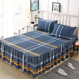 席梦思床罩床裙韩式床套单件床单，防滑1.2m1.5m1.8m米床防尘保护套