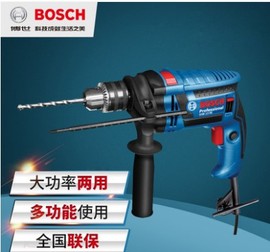 品质 博世BOSCH冲击钻GSB13RE 家用多功能手钻电钻