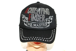 帽子大王cM-1182韩版全棉水钻刺绣遮阳司机嘻哈棒球网帽外贸