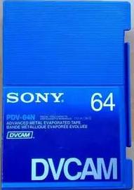 SONY/索尼 DVCAM  64 日本进口录像带 DV编辑带 高清金属磁带