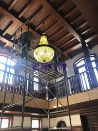 蒂凡尼客厅欧式吊灯美式创意复古大灯具别墅餐厅楼梯北欧灯饰