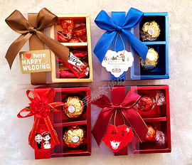 成品手工DIY喜糖盒装费列罗巧克力喜糖礼盒装盒子结婚喜糖