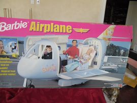 Barbie Jet Airplane 1999 芭比娃娃 古董过家家大型飞机配件