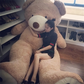 巨熊大熊超大号泰迪，熊猫毛绒玩具送女友，1.8米抱抱熊布娃娃公仔女