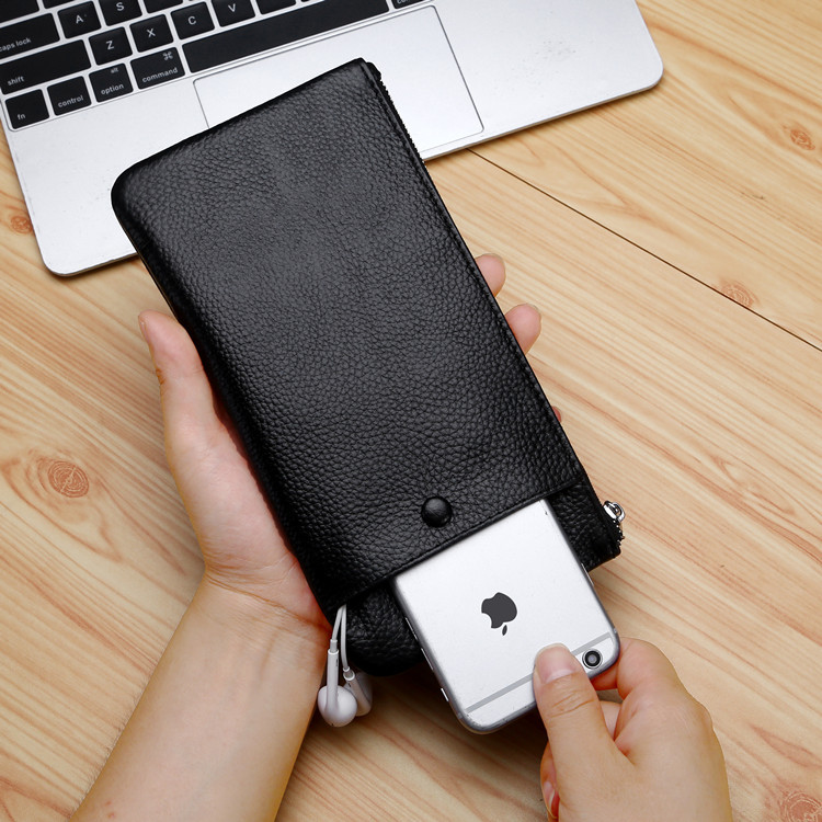 速卖通钱包手机包时尚真皮