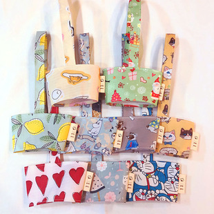 防水杯套提兜  奶茶袋 北极熊 姆明 法斗 杯套 吸管收纳 饮料提袋