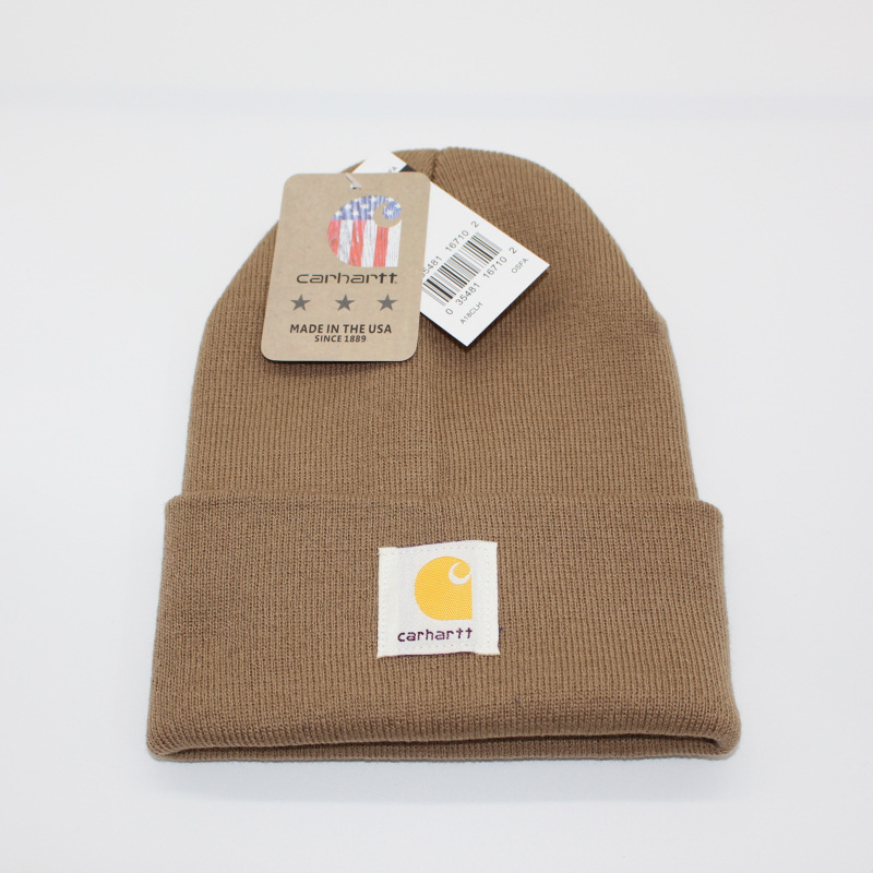 Multi-Color In-Stock European and American Style Workwear Knit Hats for Men, Trendy Brand Beanies for Women, Autumn and foto 3