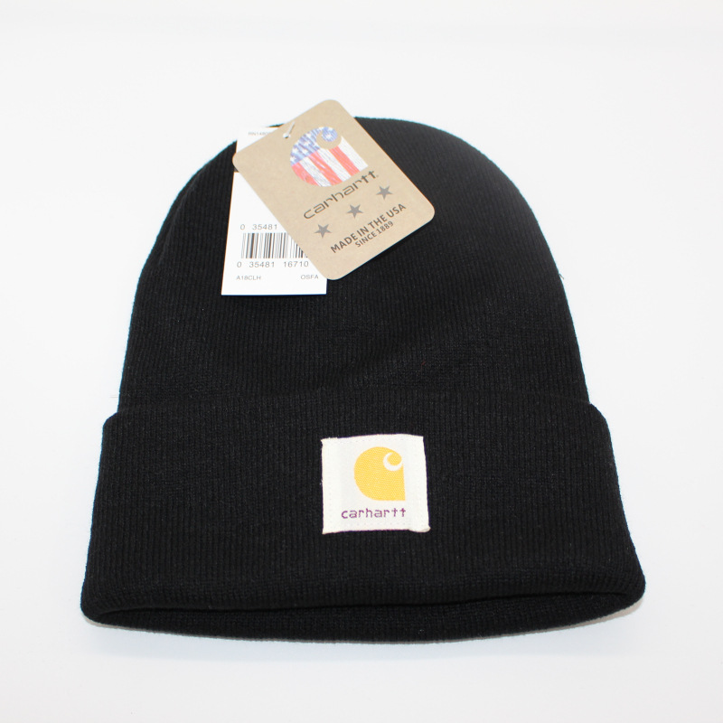 Multi-Color In-Stock European and American Style Workwear Knit Hats for Men, Trendy Brand Beanies for Women, Autumn and foto 4