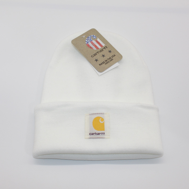 Multi-Color In-Stock European and American Style Workwear Knit Hats for Men, Trendy Brand Beanies for Women, Autumn and foto 5