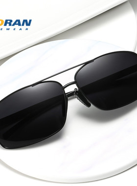 跨境电商太阳镜士复古方框墨镜户外骑行眼镜2458铝镁偏光太阳镜