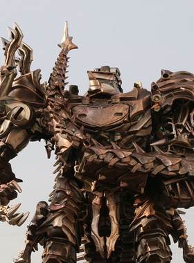 奥意变形玩具AM01远古巨兽电影恐龙蔑视机器人孩儿童手模型