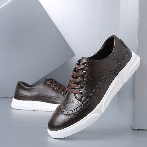Large size men flat shoes sneakers 复古大码休闲男款板鞋39-48