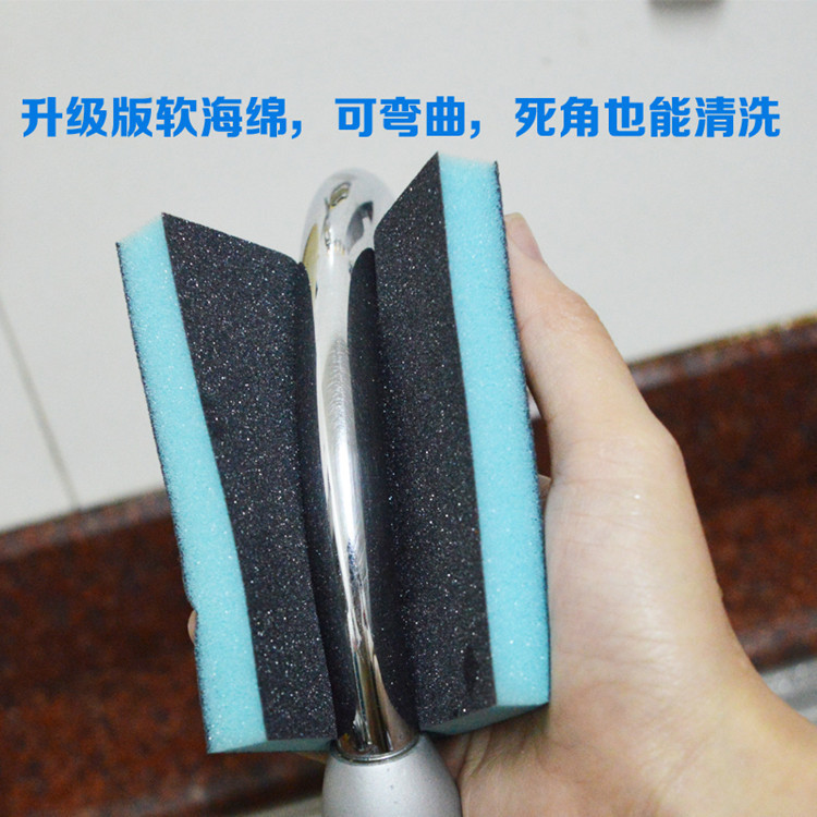 纳米清洁海绵擦除垢可弯曲除锈金刚砂神奇魔力金刚砂擦锅神器