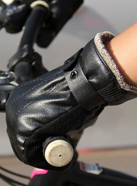 men's Winter Motorcycle Gloves Thermal Windproof 男骑行手套