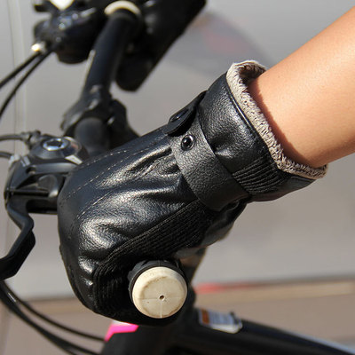 men's Winter Motorcycle Gloves Thermal Windproof 男骑行手套