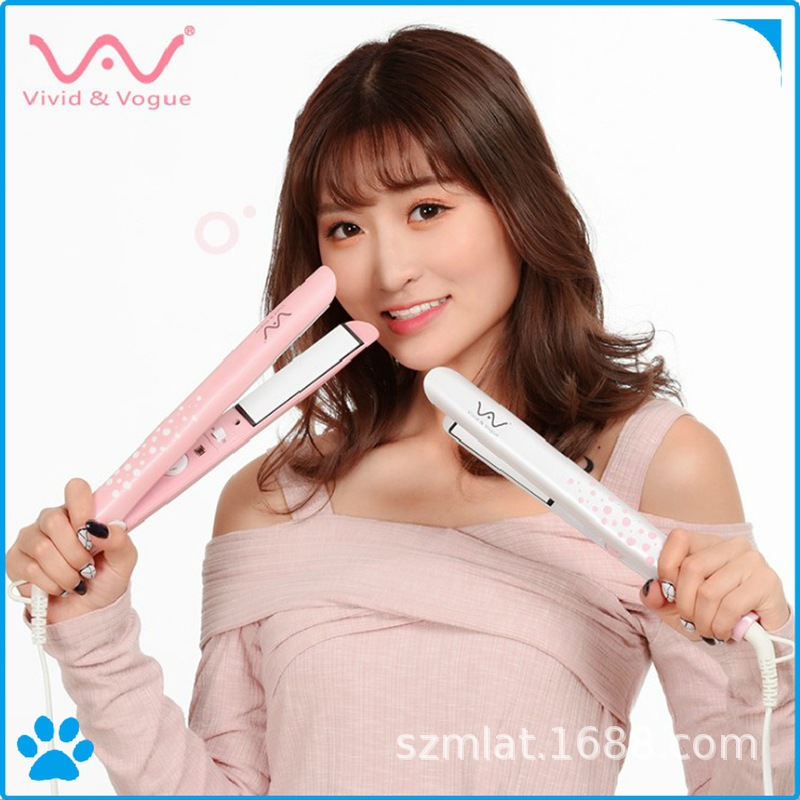 Vivid&Vogue唯戈直卷两用直发器 夹发板卷发棒直发护发器