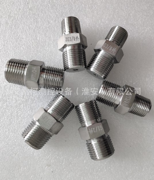 压力转换接头NPT1/2/ZG3/8/G3/8/NPT/3/8ZG1/2/G1/2内外螺纹转接