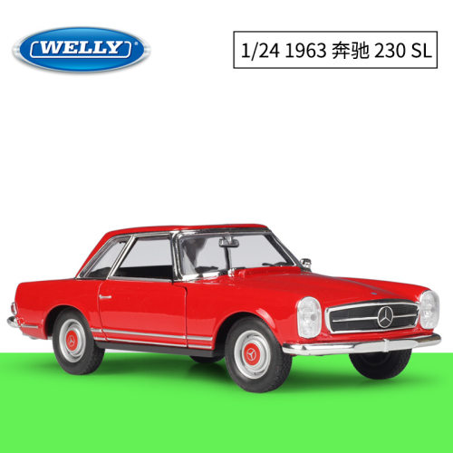 跑车1963奔驰230SL威利合金