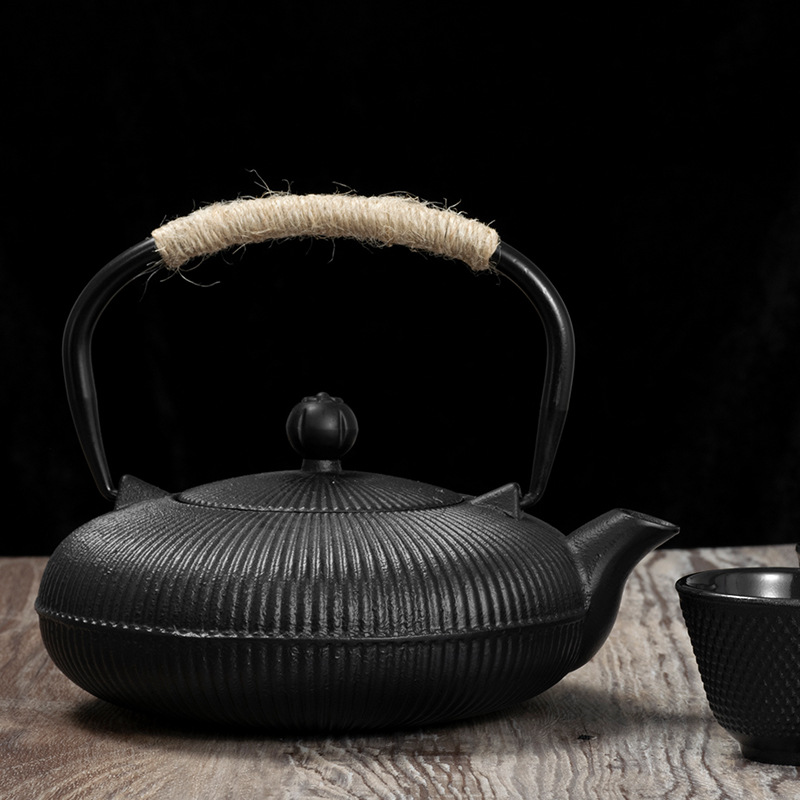 茶壶壶烧水壶手工功夫茶具礼品电陶炉茶炉套装 创意铸铁壶