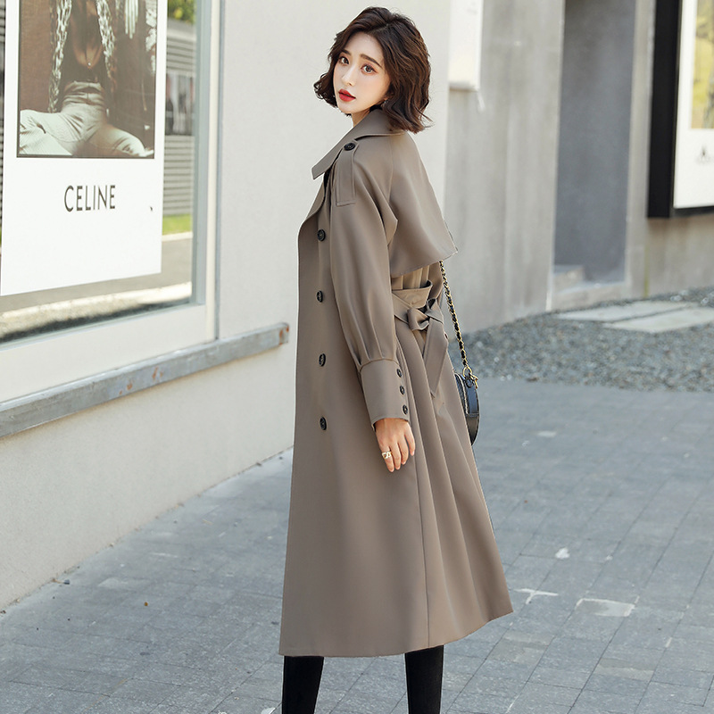 风衣女中长款2025春秋季新款女装今年流行气质级感休闲大衣外套