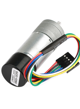 JGA25直流速电机 带编码器 霍尔测速磁环 大扭力直流马达