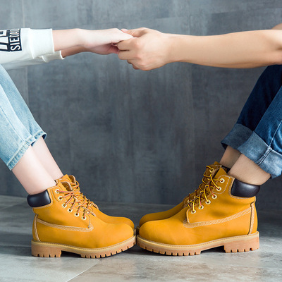 couple Causal warm shoes women winter men's snow boots girl