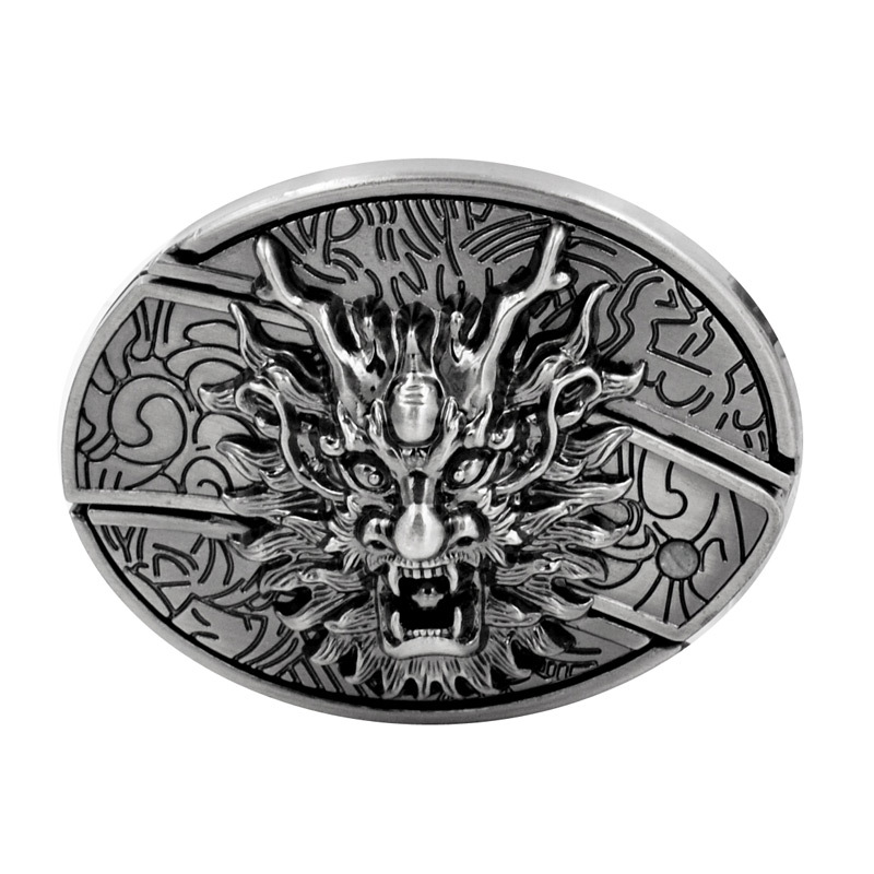 档士带刀皮带扣头个性青年韩版腰皮带扣