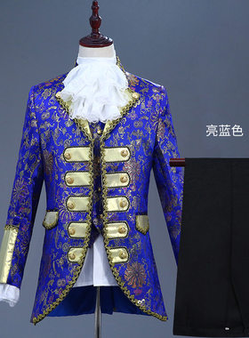 欧洲宫廷公爵王子礼服演出服