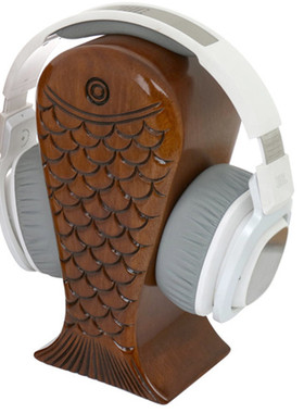 耳机架实木游戏展示架摆件 Wood Display Stand Holder Hanger