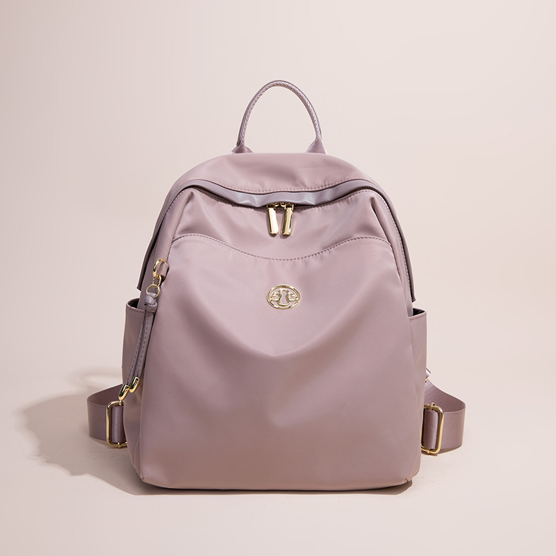 防泼水通勤双肩包旅行背包牛津布