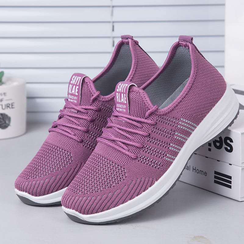 老北京布鞋女鞋新款秋季透气网鞋网面妈妈鞋休闲防滑软底老人鞋子