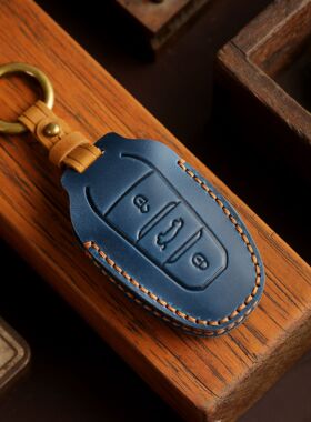 适用于雪铁龙世嘉车钥匙套c3xr包c5x扣c4l凡尔赛c6爱丽舍天逸真皮