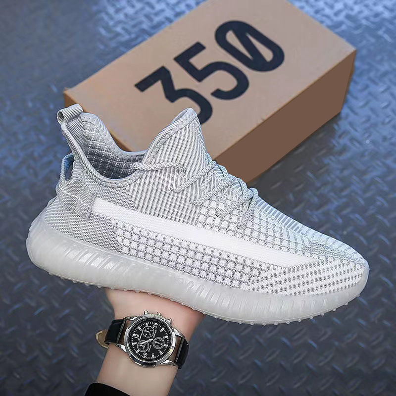 椰子鞋男鞋情侣款学生网鞋休闲鞋透气飞织女款运动鞋百搭跑步鞋子