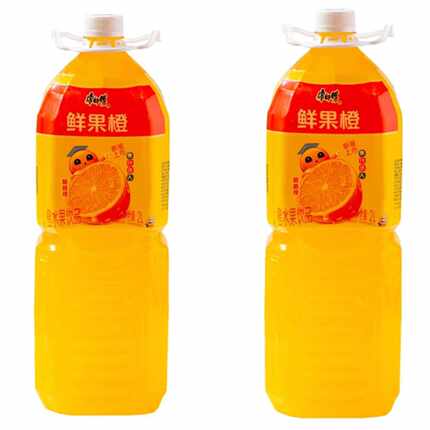 康师傅鲜果橙2升果汁饮料维C大酒席宴请年货果粒橙鲜橙多橙汁