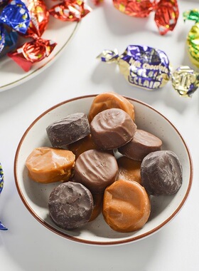 英国进口Walker's什锦太妃糖英国进口端喜糖果海盐味450g