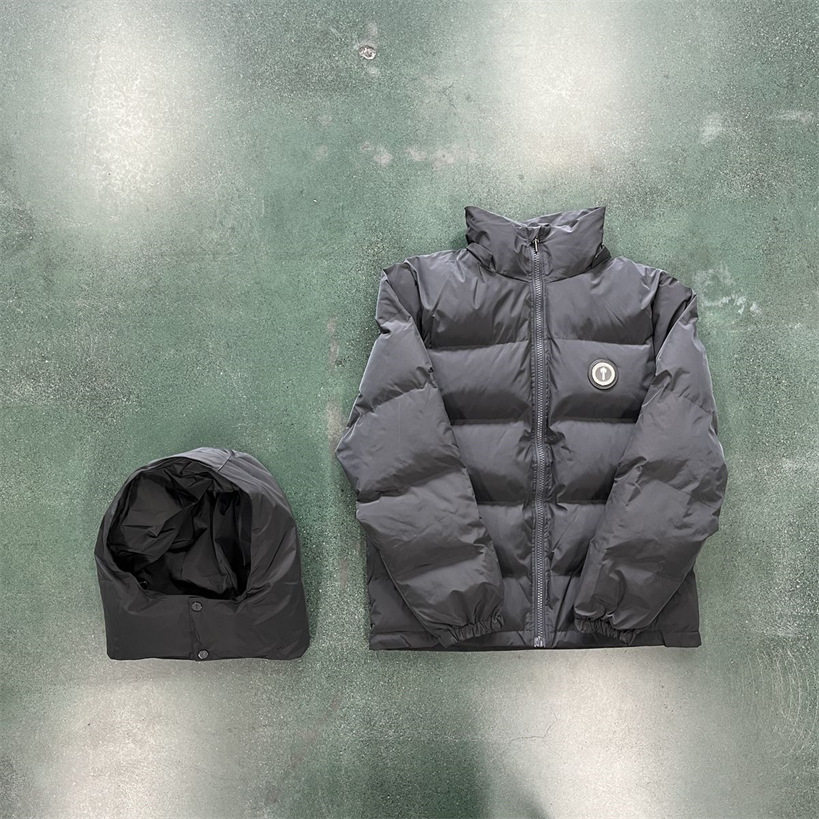Trapstar Shooters Puffer Men's Detachable Jacket Quality Shiny Original Drill foto 6