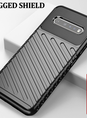 适用LG V60ThinQ LM-V600TM手机壳LG V50S保护套G8X ThinQ个性纯色全包边防摔防滑雷霆软壳