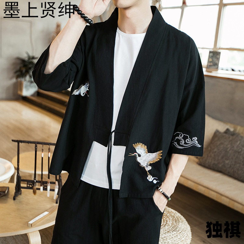 中式唐装改良汉服常服中国风短袖汉服