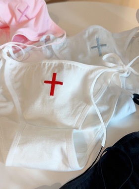 cosplay护士绑带短裤洛丽塔二次元甜心女仆制服系带内裤少女B518