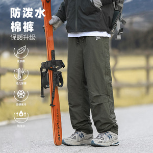 工装休闲裤秋冬新款山系户外伞兵裤加厚保暖长裤RL2341-P60控98图片
