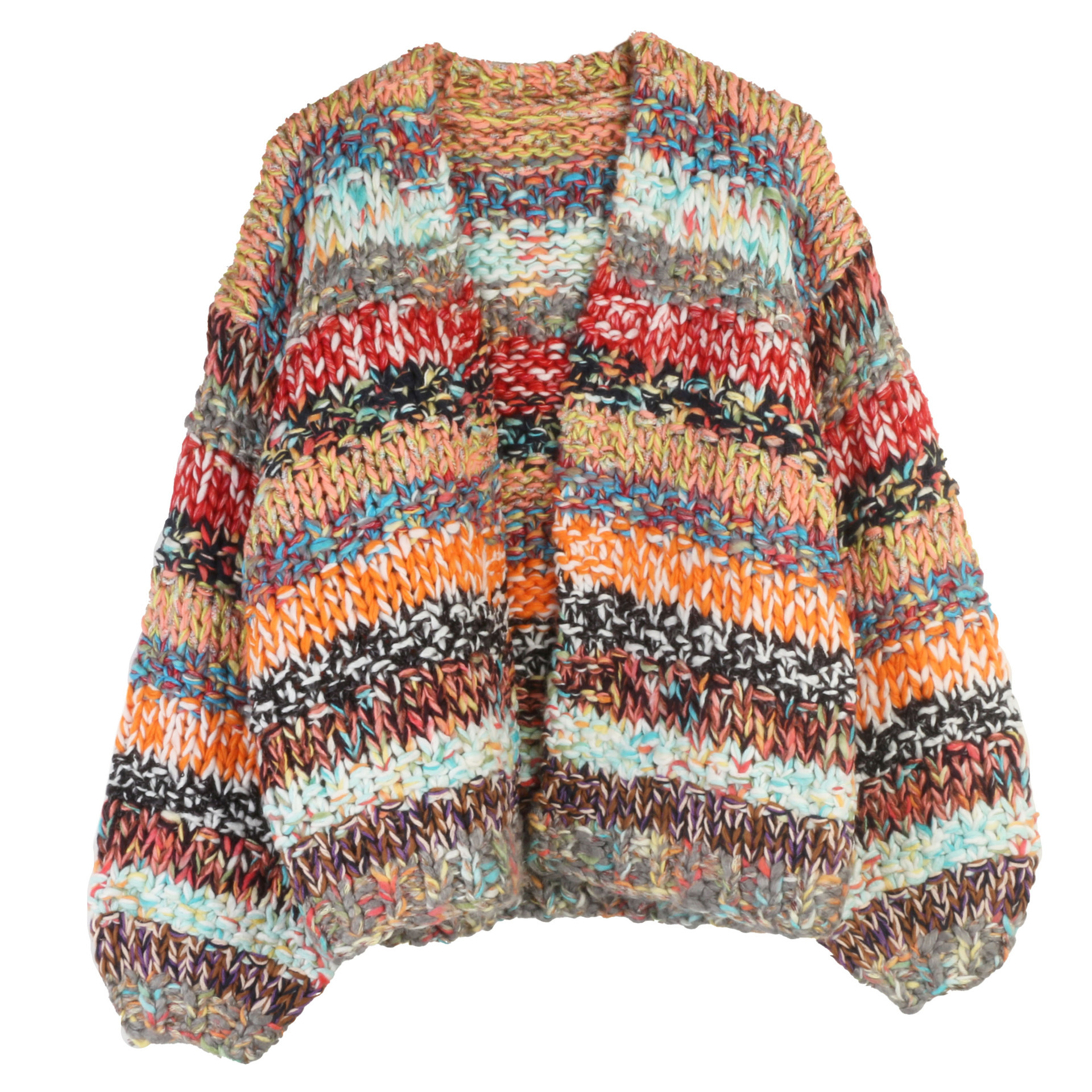 慵懒秋冬新款长袖毛衣开衫