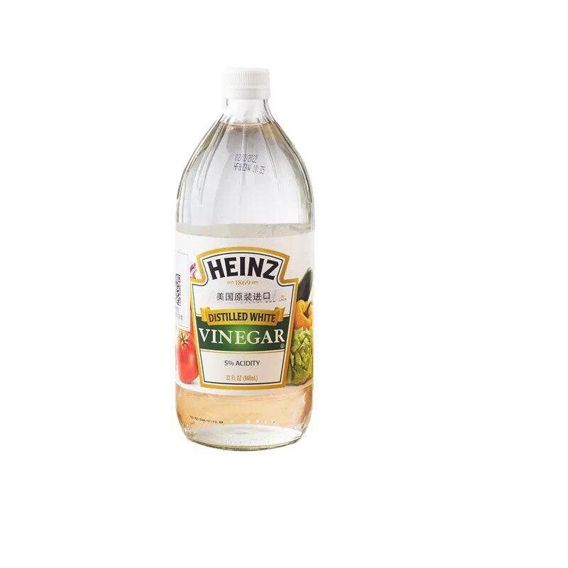 美国进口HEINZ亨氏白醋946ml家用食醋腌泡自制柠檬酵泡椒醋用醋