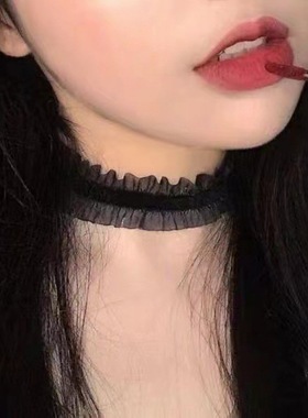 choker颈带蕾丝锁骨链