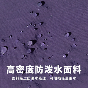 冲锋衣外套2025春季新款情侣半拉链拼接机能夹克K3664-P65控98图片