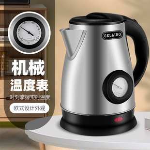 110V电热水壶出口台湾北美家用保温烧水壶自动断电不锈钢电热水壶