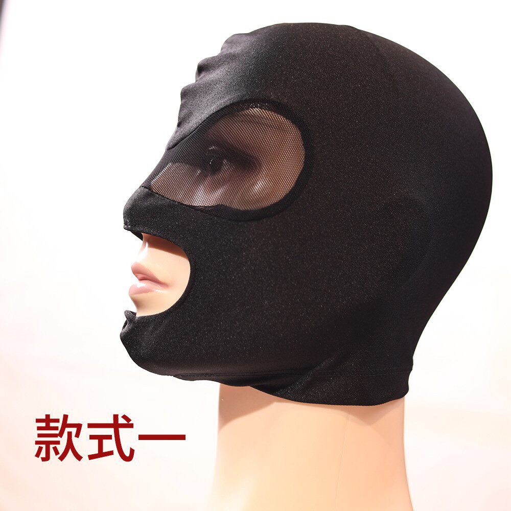 魅色T01开眼口头套锦纶包头头套影视拍摄夜店头套