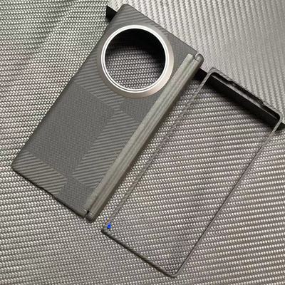 正品凯夫拉适用vivo xfold3pro中轴保护壳芳纶纤维材质磁吸款