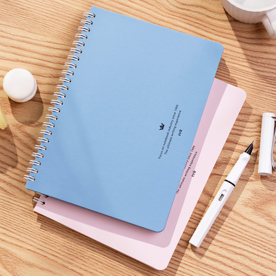 inrik金冠系列线圈本A5横线本学生笔记本记事本子便携