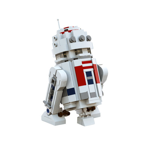 【高砖零件】星球大战R5-D4宇航技工机器人MOC-7184拼装积木玩具
